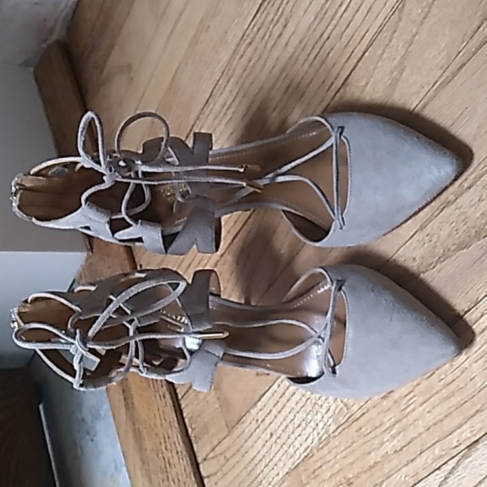 Aquazzura suede pumps